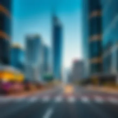 Strategic Locations in Dubai's Business Hub Strategic location of Emaar offices in Dubai's business district