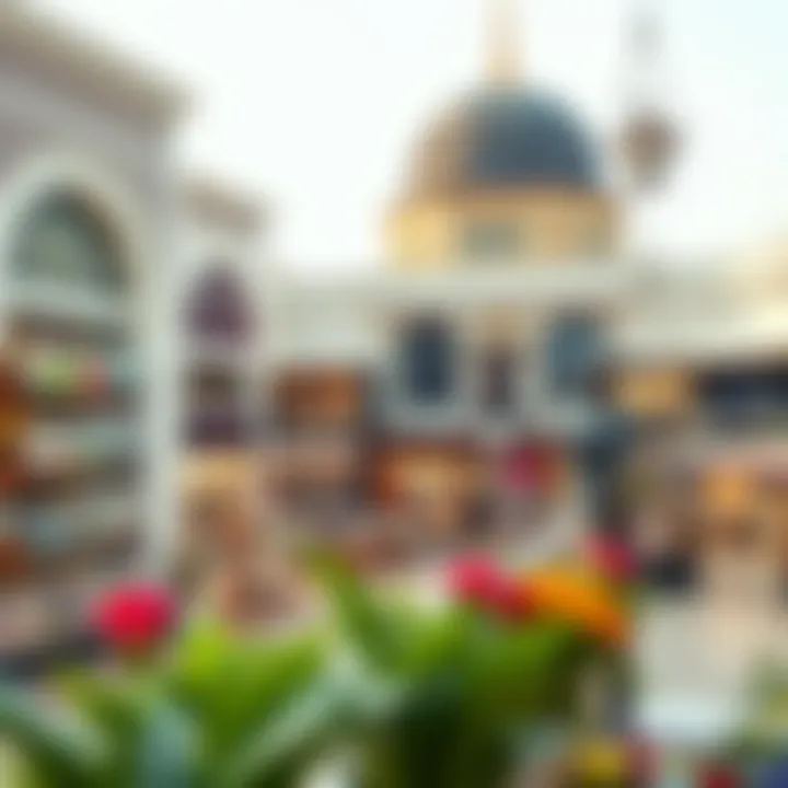 Visual representation of the diverse retail offerings available at the mall.
