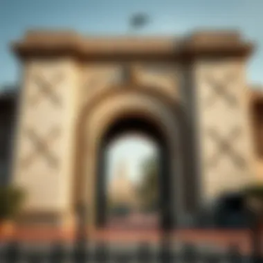 Cultural Legacy: The Historical Gates of Dubai Historical gate reflecting Dubai's cultural heritage