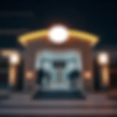 Symbol of Progress: Modernity in Dubai's Gates Modern gate symbolizing Dubai's rapid urban development