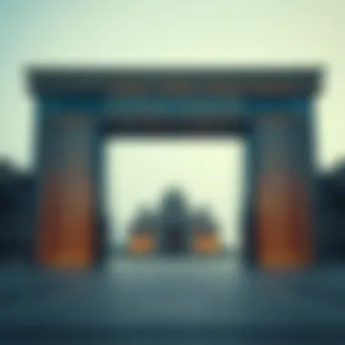 Dubai Frame showcasing old and new