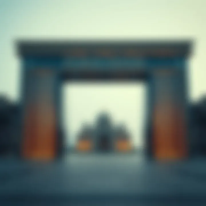 Dubai Frame showcasing old and new