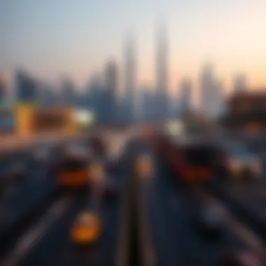 The Vibrant Sheikh Zayed Road Sheikh Zayed Road skyline