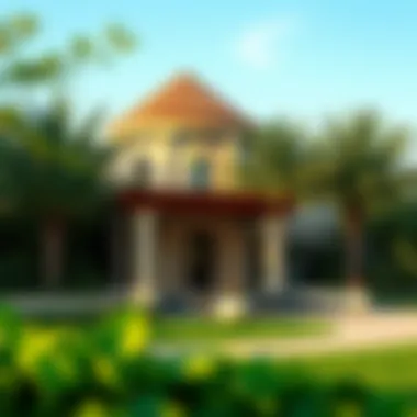 Community Amenities and Green Areas Amenities and green spaces in Madinat Khalifa Al-Furjan