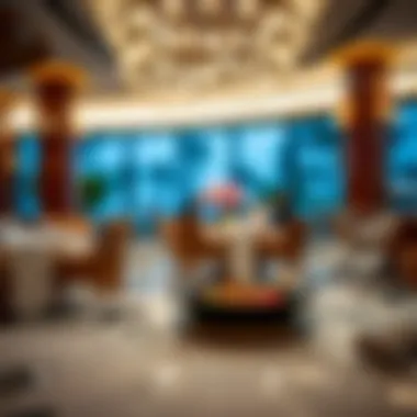 Gourmet Dining Experience at Mövenpick Resort & Spa Exquisite dining setting at the resort's gourmet restaurant featuring a lavish meal