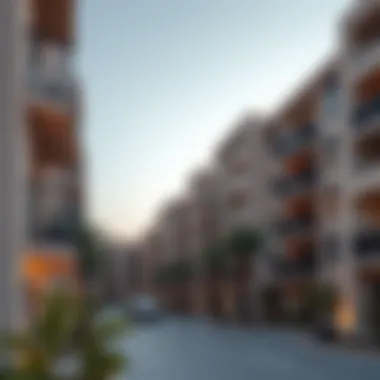 Rental Apartment Complex in Al Muwaijir 3 Exterior view of a rental apartment complex in Al Muwaijir 3