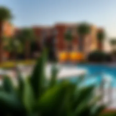 Exceptional Amenities at Kingfisher Karama Community amenities including a pool and garden at Kingfisher Karama