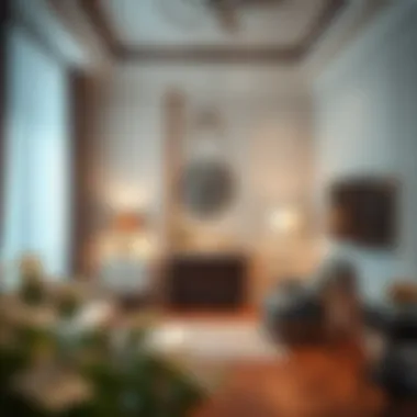Elegant Maid Room Design Elegant maid room featuring modern furnishings