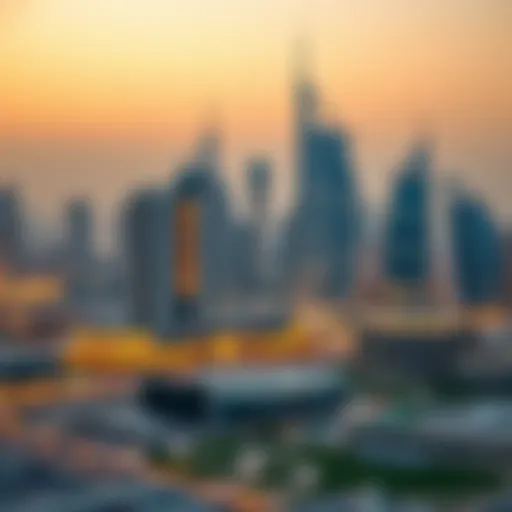 Stunning skyline of Dubai showcasing modern architecture