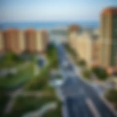 Vibrant Community Surrounding Stadium Point Surrounding community and landscape of Stadium Point